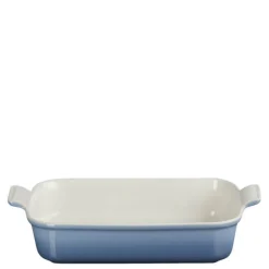 Heritage rektangulært fat 32x24 cm chambray