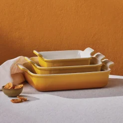 Heritage rektangulært fat 24x19 cm nectar