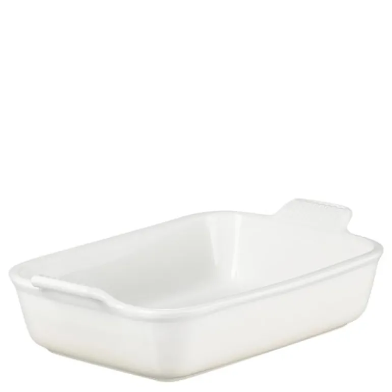 Heritage rektangulært fat 26 cm meringue