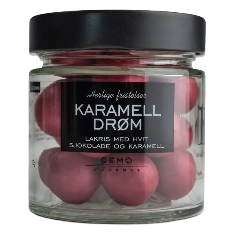 Herlige Fristelser karamelldrøm lakris med sjokolade og karamell