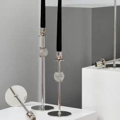 Herregårdslys 30 cm 6 stk svart