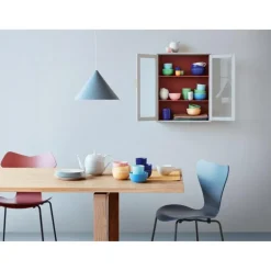 Herringbone brikke brun