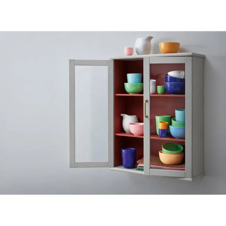 Herringbone brikke rosa