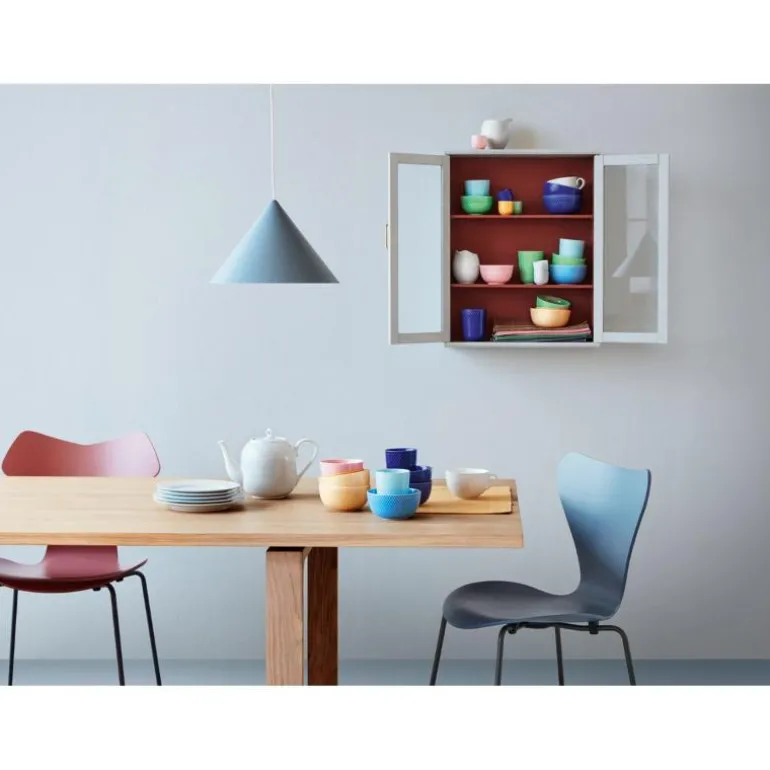 Herringbone brikke rosa