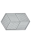 Hexagon bordskåner 24 cm cool grey