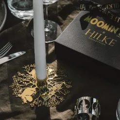 Hilke x Mummi No.1 lysestake 13,2x3,3 cm messing