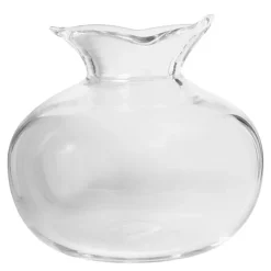 Hilke x Skruf Perla vase 23 cm klar