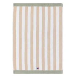 Håndkle blokkstriper 70x130 cm moonbeam