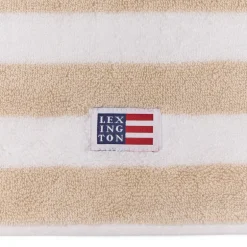 Håndkle blokkstriper 70x130 cm moonbeam