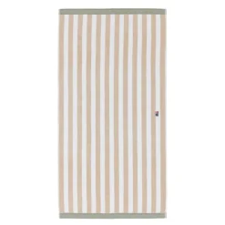 Håndkle blokkstriper 30x50 cm moonbeam