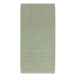 Håndkle velour jacquard 70x130 cm vintage green