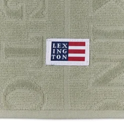 Håndkle velour jacquard 30x50 cm vintage green