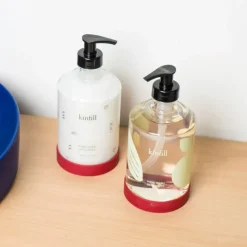 Håndsåpe med glassdispenser 375 ml bergamote