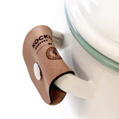 Håndtak 11x6 cm skinn