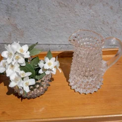 Hobnail karaffel 35 cl klar