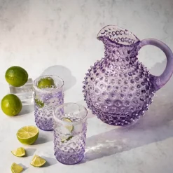 Hobnail karaffel 2L lavender