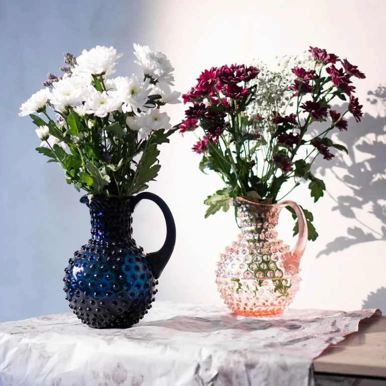 Hobnail karaffel 2L rosaline