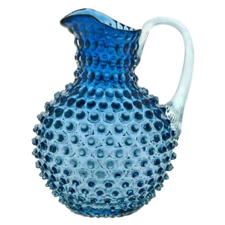 Hobnail karaffel 2L underlay blue smoke