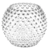 Hobnail vase 18 cm crystal