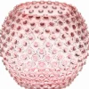 Hobnail vase 18 cm rosaline