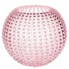 Hobnail vase 25 cm rosaline