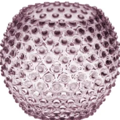 Hobnail vase 18 cm underl violet