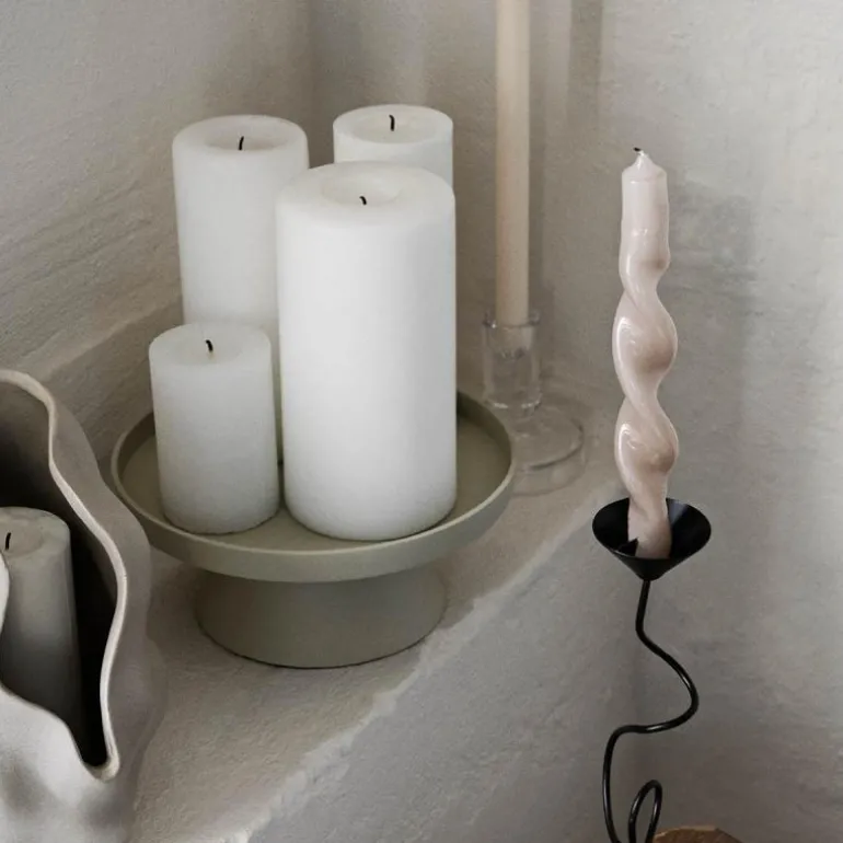 Holger lysfat 24 cm sand