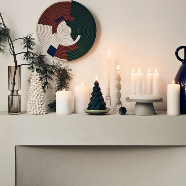 Holger lysfat 24 cm sand