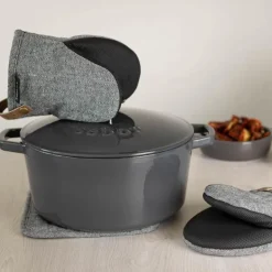 Home grytevott 2 stk grå