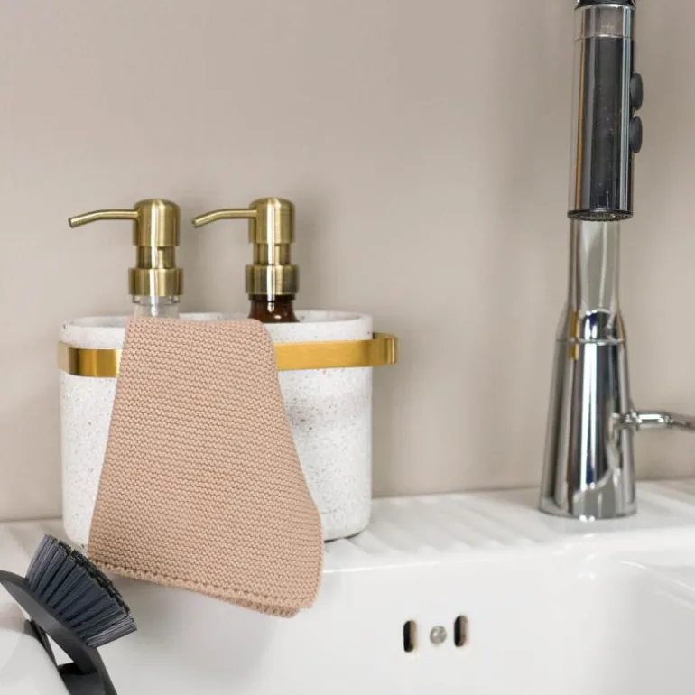 Home kjøkkenkluter 2 stk rosa/burgunder