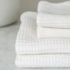 Home kjøkkenkluter 25x25 cm 2 stk hvit