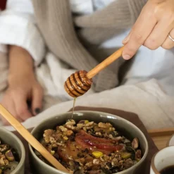 Honningskje 16 cm oliventre