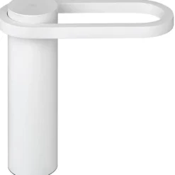 HOOP bærbar LED-lampe 22x9 cm hvit