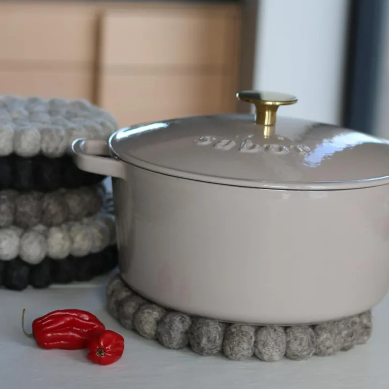 Hotspot bordskåner 21 cm krem