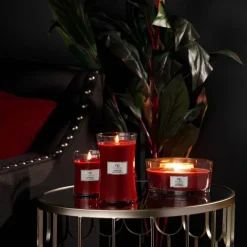 Hourglass duftlys stor cinnamon chai