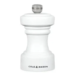 Hoxton saltkvern 10 cm matt hvit