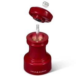 Hoxton saltkvern 10 cm rød