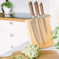 Hugo magnetisk knivholder 20x22,5 cm bambus