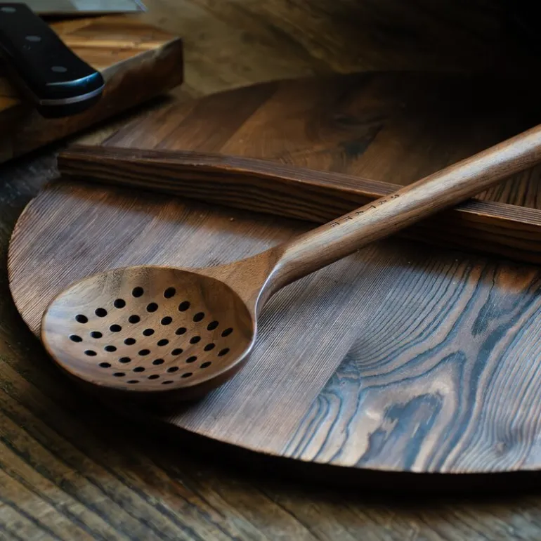 Hullsleiv 33,5 cm valnøtt