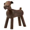 Hund Tim røkt eik 7,5 cm