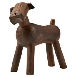 Hund Tim røkt eik 7,5 cm