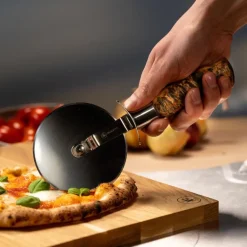 Hunter premium chef pizzahjul 10 cm blank/natur