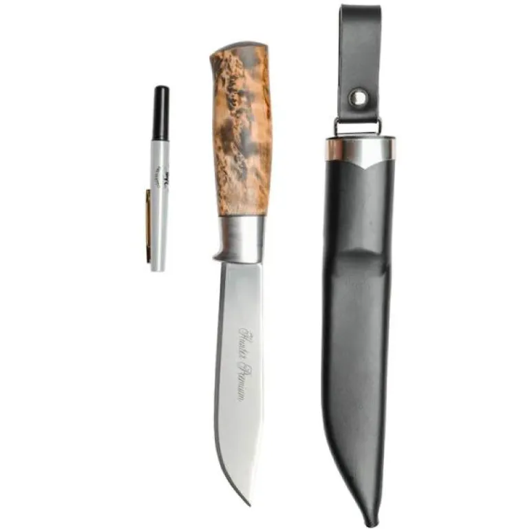 Hunter premium jaktkniv 13,5 cm m/slire