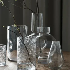 Huri vase 20 cm klar