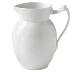 Hvit Riflet kanne 1,7L