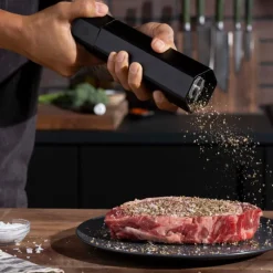 Hybrid pepperkvern 24 cm matt svart