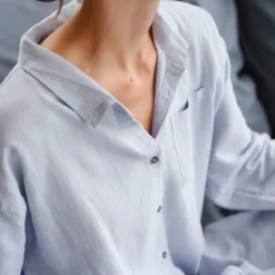 Hydra skjorte M lys blå