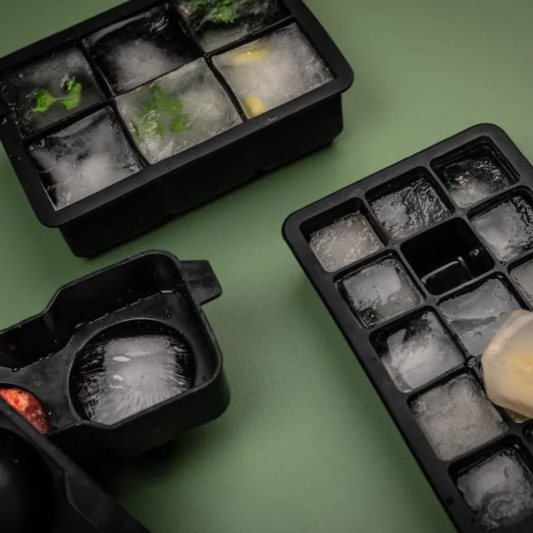 Ice isbitform kuber 6 rom silikon