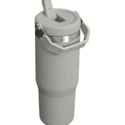 Iceflow flip straw tumbler termoflaske 0,89L ash