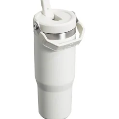 Iceflow flip straw tumbler termoflaske 0,89L hvit